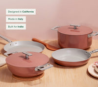 Complete Cookware Set (4-Piece) Without Storage - Jaipur Terracotta