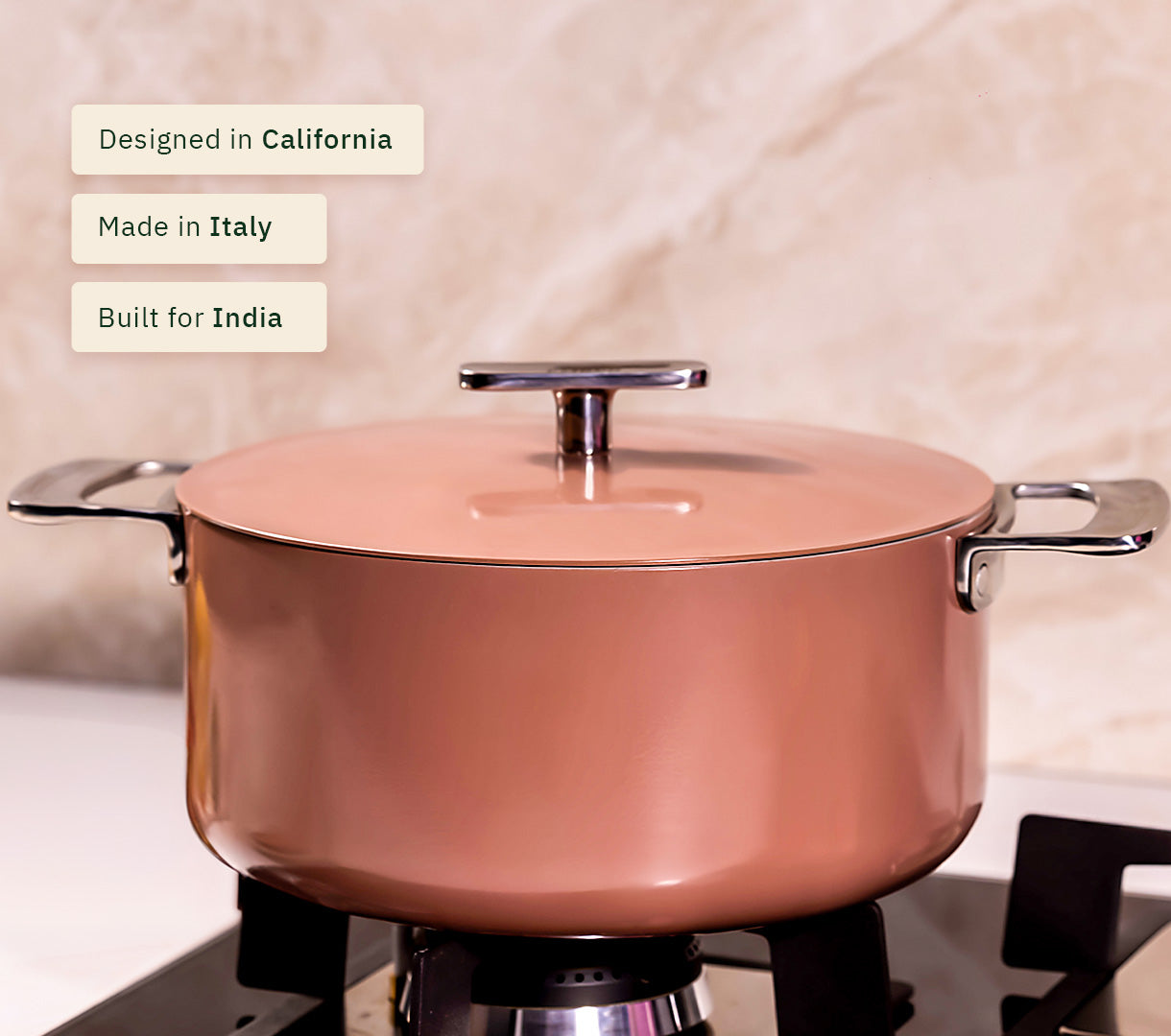 Dutch Oven 24cm - Jaipur Terracotta