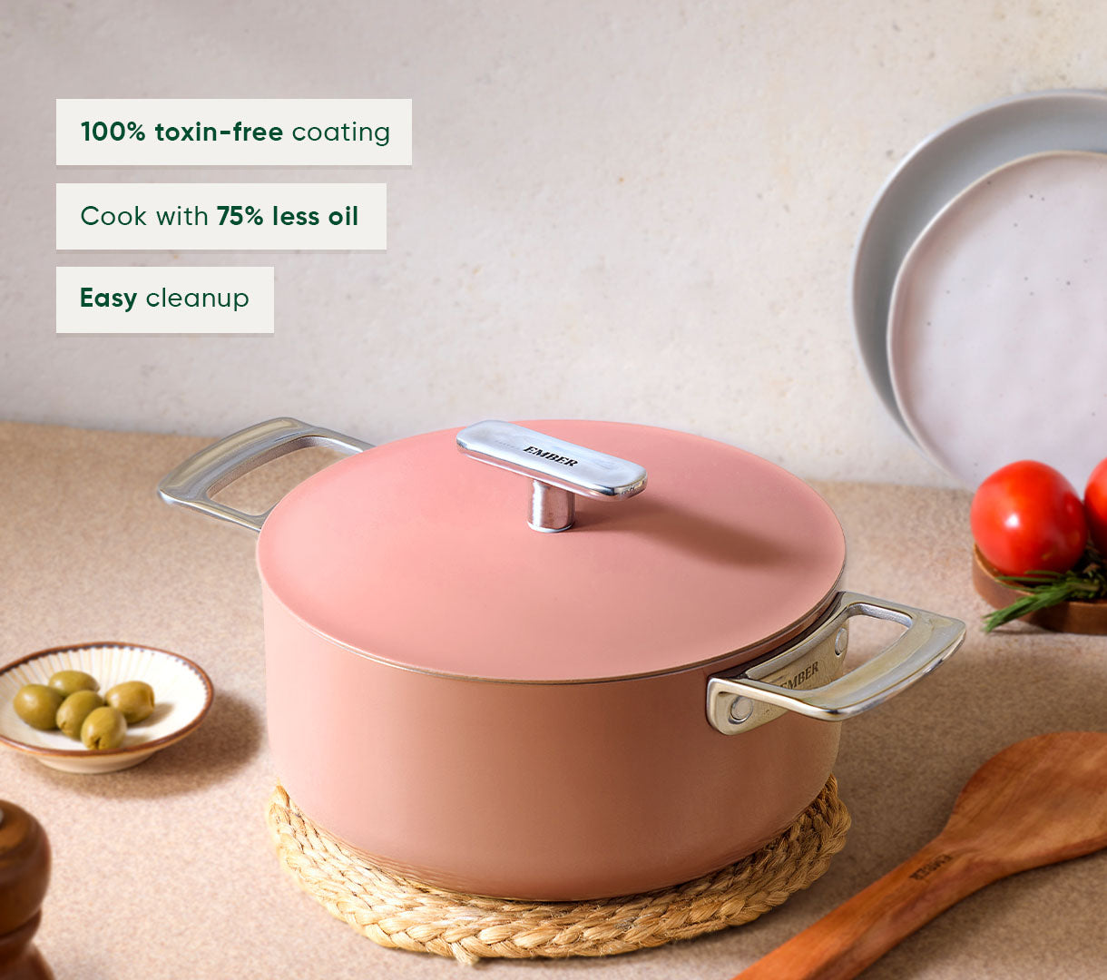 Shop Mini Dutch Oven 20cm with Lid Online | Ember Cookware