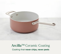Saucepan 20cm - Jaipur Terracotta
