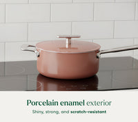 Saucepan 20cm - Jaipur Terracotta