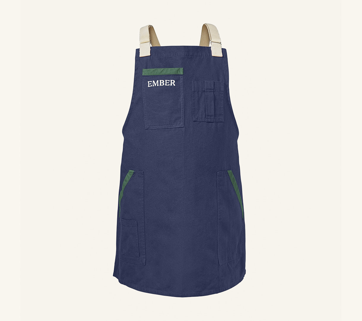 Ember Apron - Nilgiri Blue