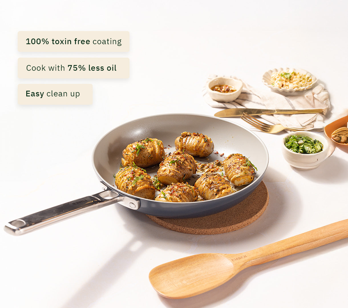 Frypan 24cm - Nilgiri Blue