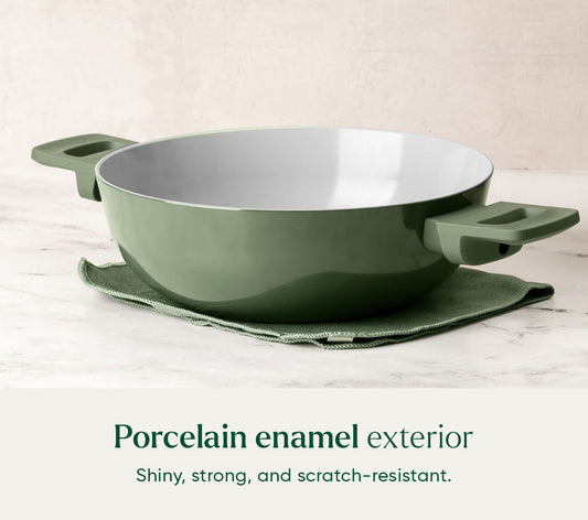 Ember Frypan + Kadai Duo - Coorg Green