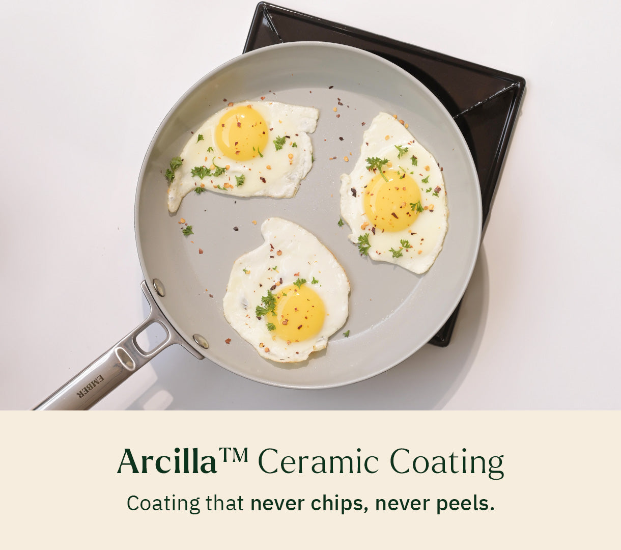 Frypan 24cm - Coorg Green