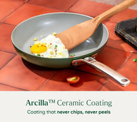 Everyday Cookware Trio (with storage) - Coorg Green