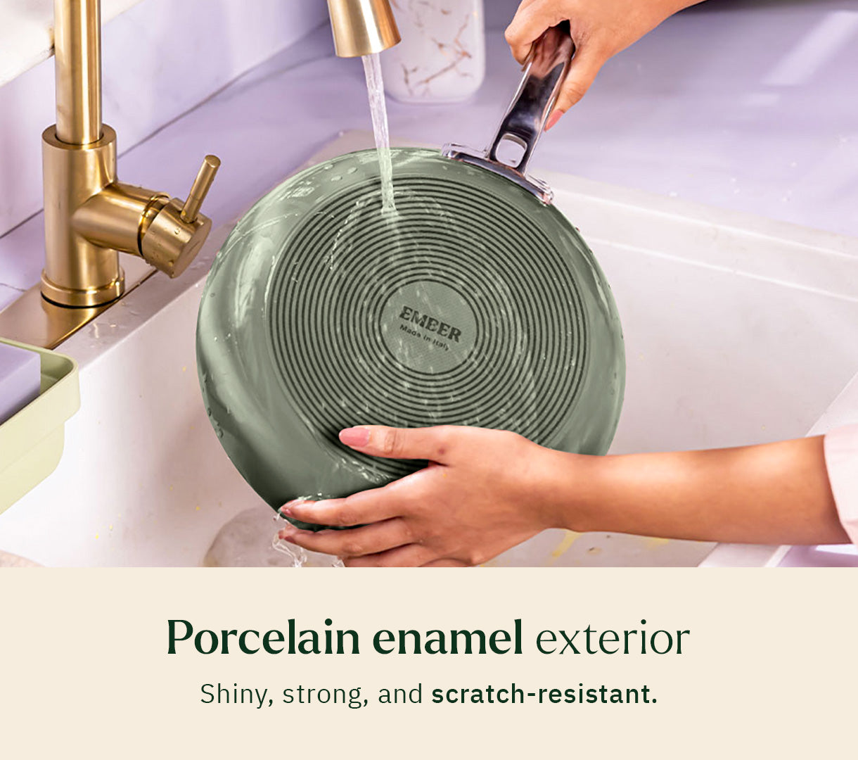 Frypan 24cm - Coorg Green