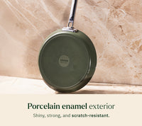 Flat Pan 28 cm - Coorg Green