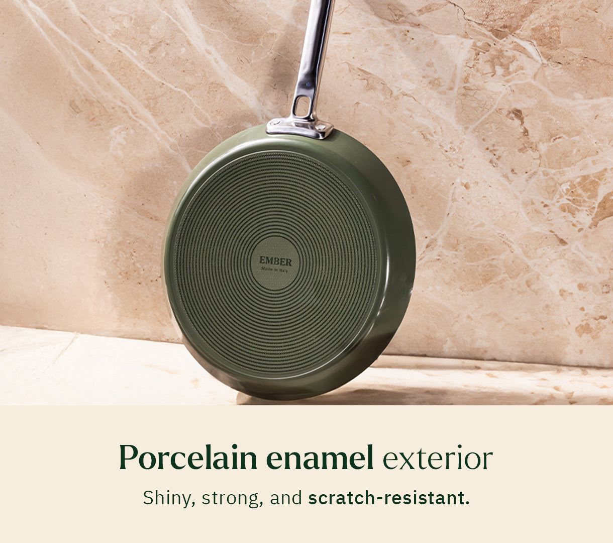 Flat Pan 28 cm - Coorg Green