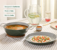 Everyday Cookware Trio (with storage) - Coorg Green