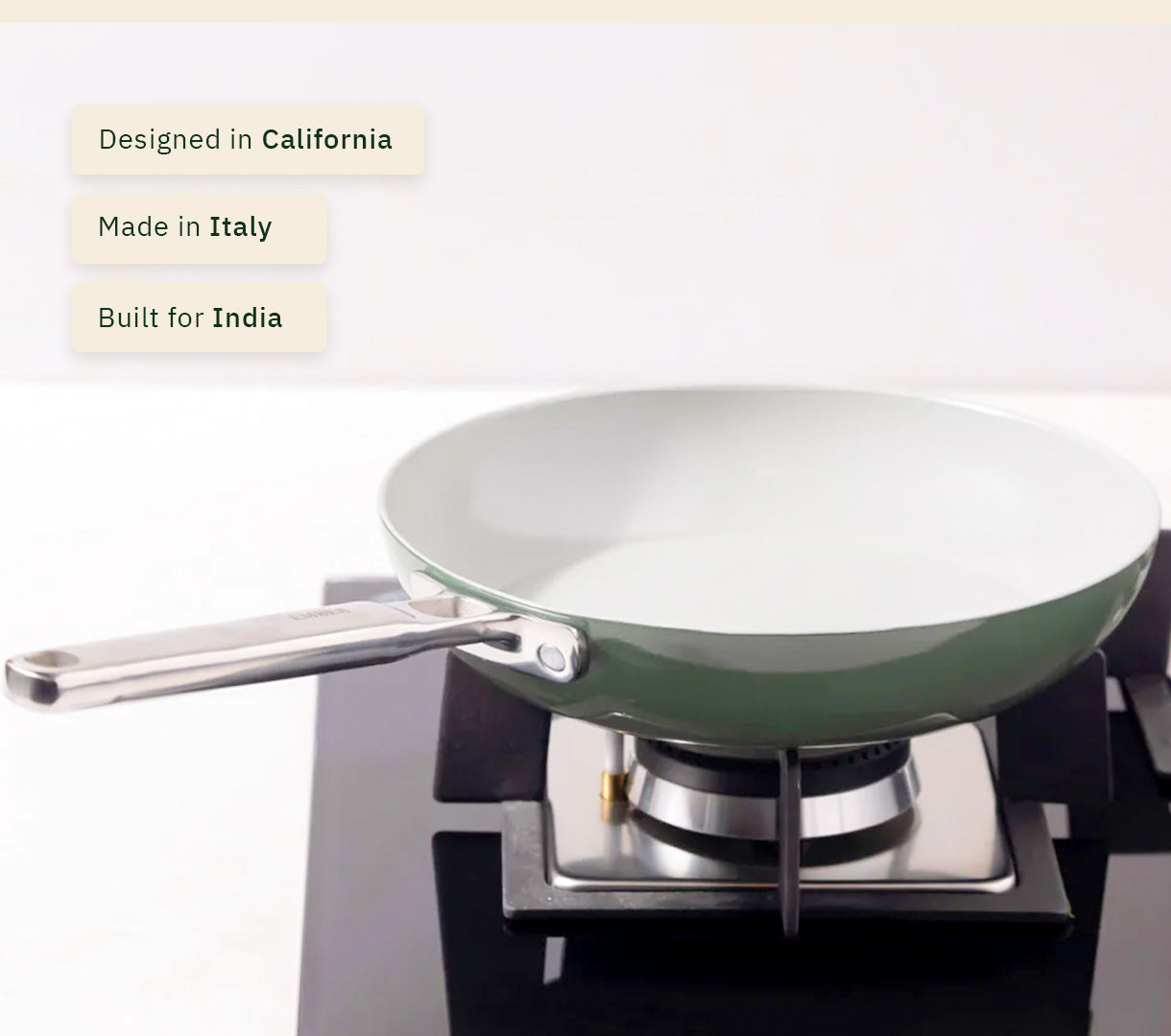 Mini Frypan 20cm - Coorg Green