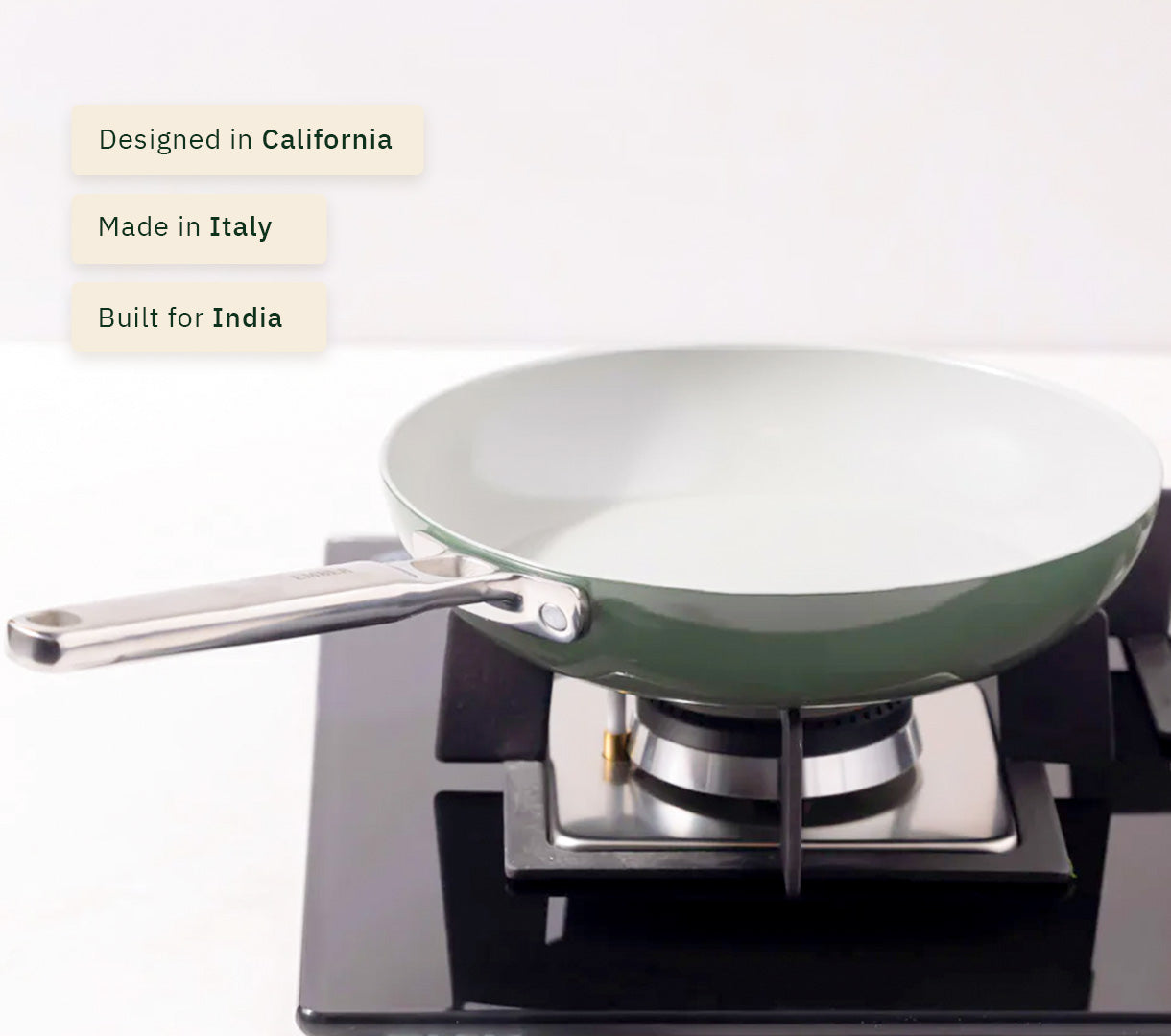 Mini Frypan 20cm - Coorg Green