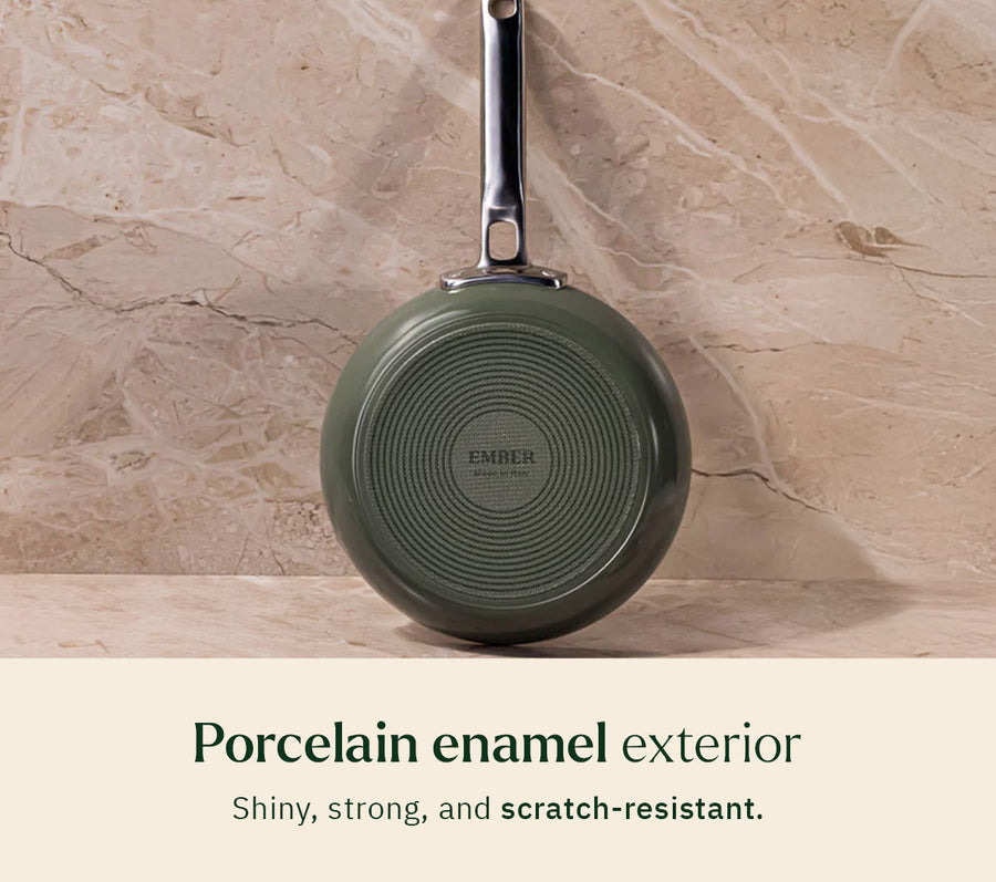 Ember Mini Frypan + Kadai Duo - Coorg Green