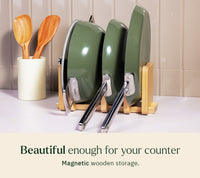 Everyday Cookware Trio (with storage) - Coorg Green