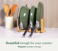 Everyday Cookware Trio (with storage) - Coorg Green