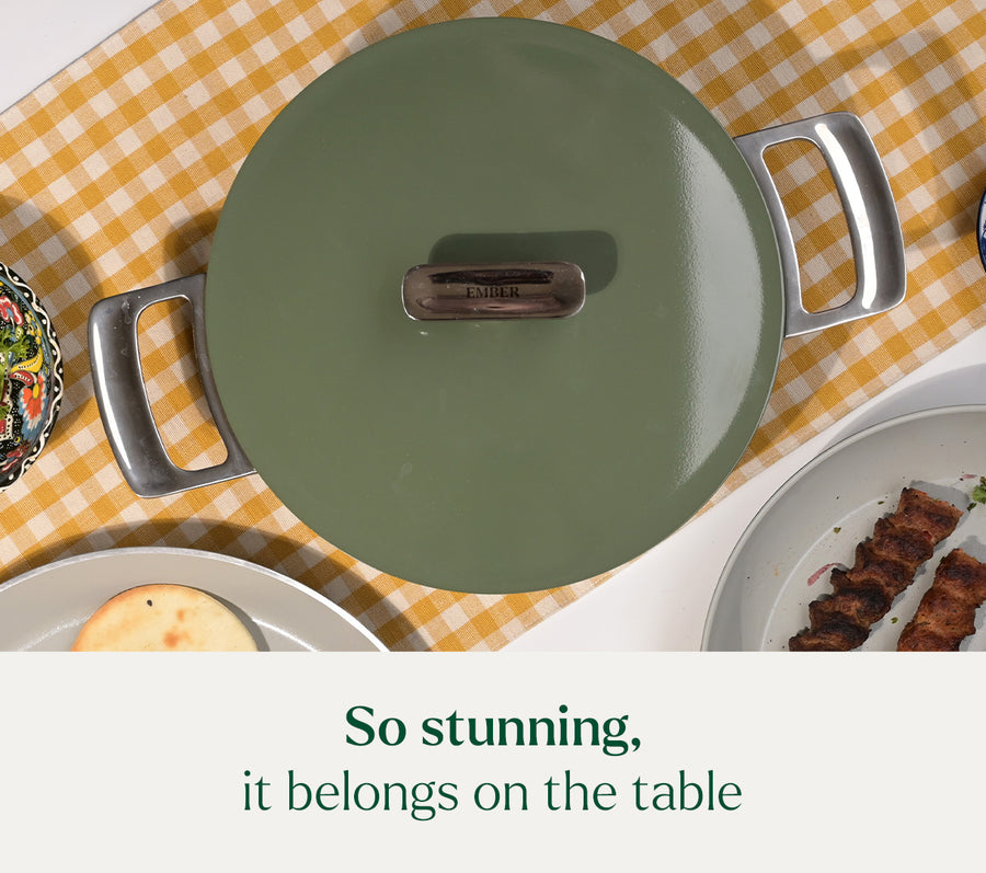 Kadai 24cm- Coorg Green