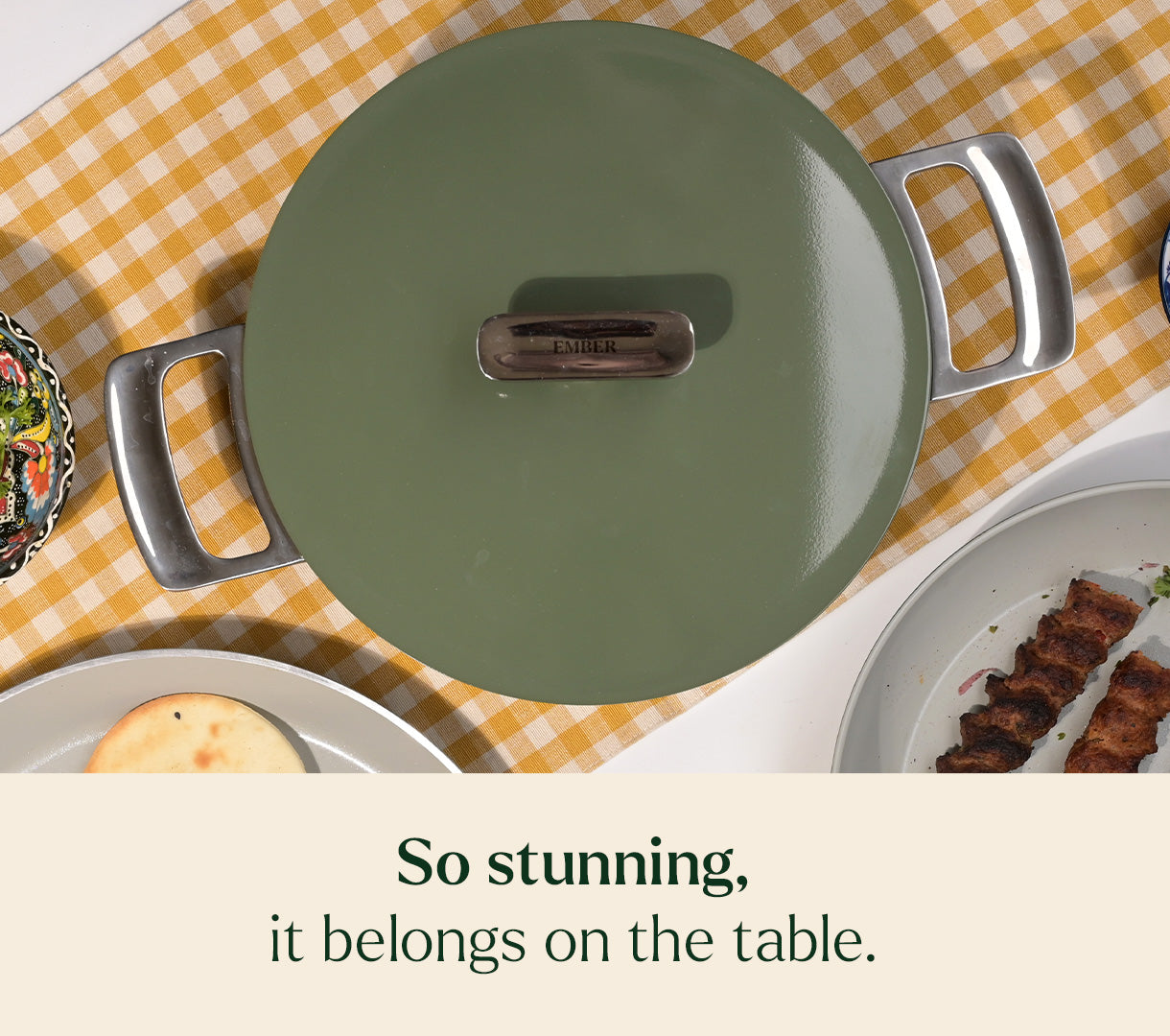 Kadai 24cm- Coorg Green
