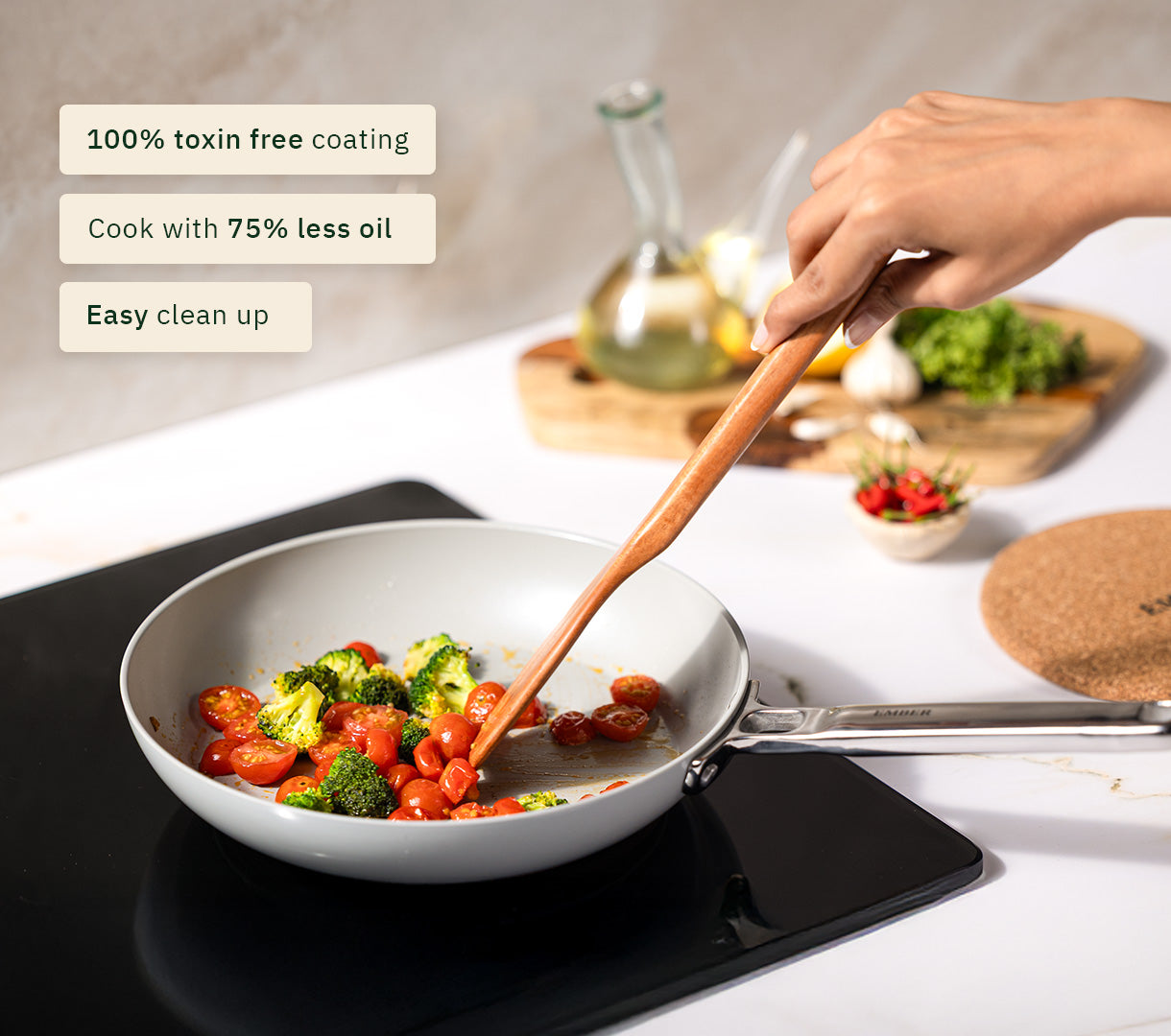 Frypan 24cm - Himalayan Mist