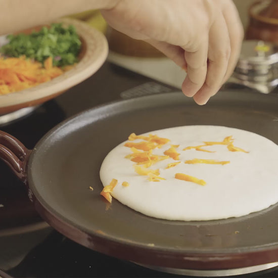 TitaniumClad™  Cast Iron Tawa 27cm - Sage