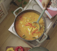 TitaniumClad™  Cast Iron Dutch Oven 27cm - Wine