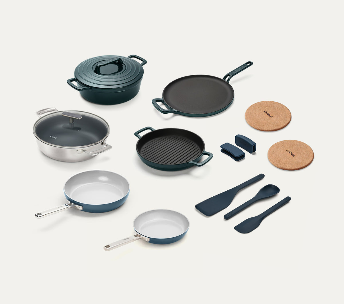 Complete Set - Pro - Nilgiri Blue - Teal