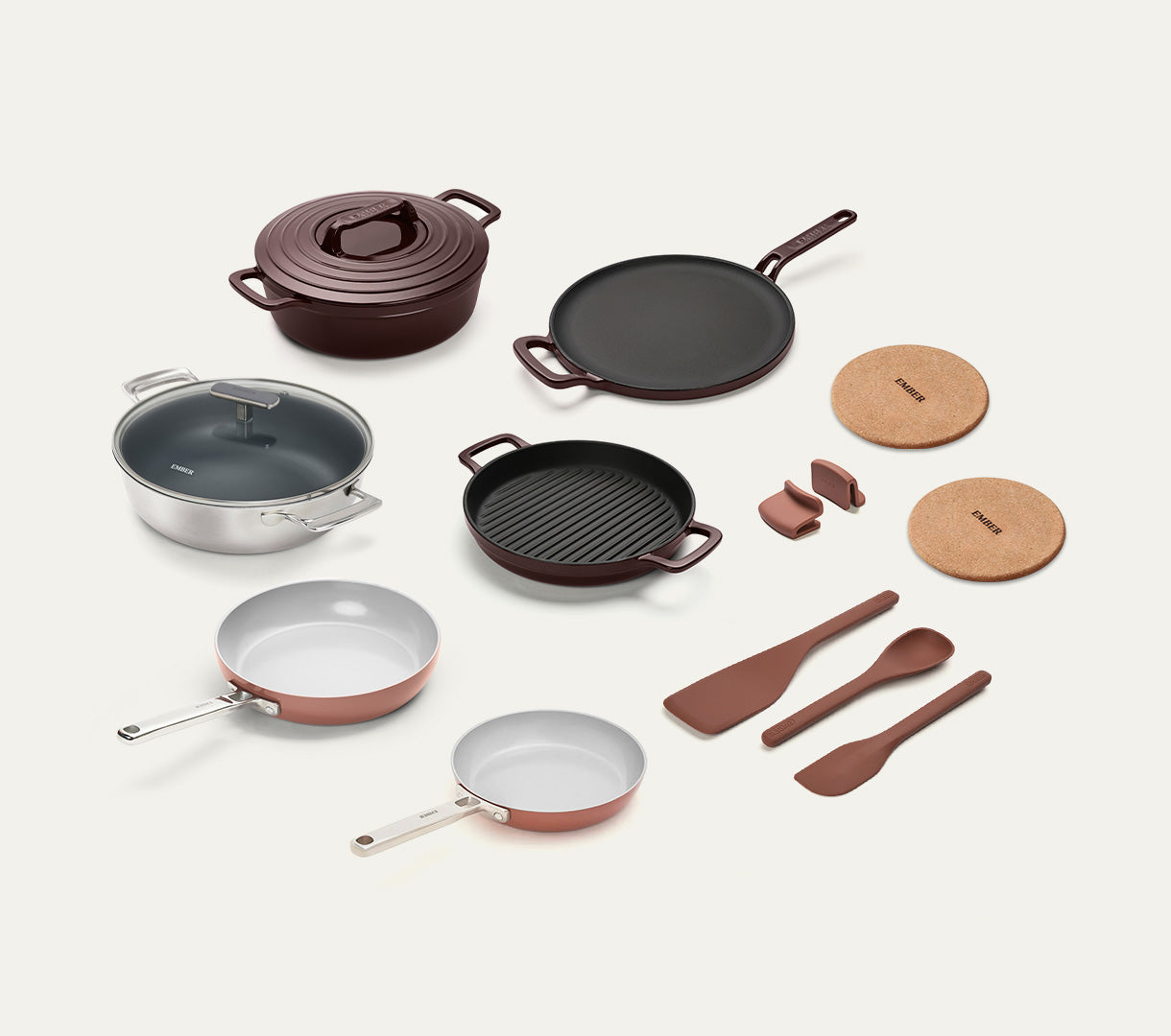 Complete Set - Pro - Terracotta - Wine