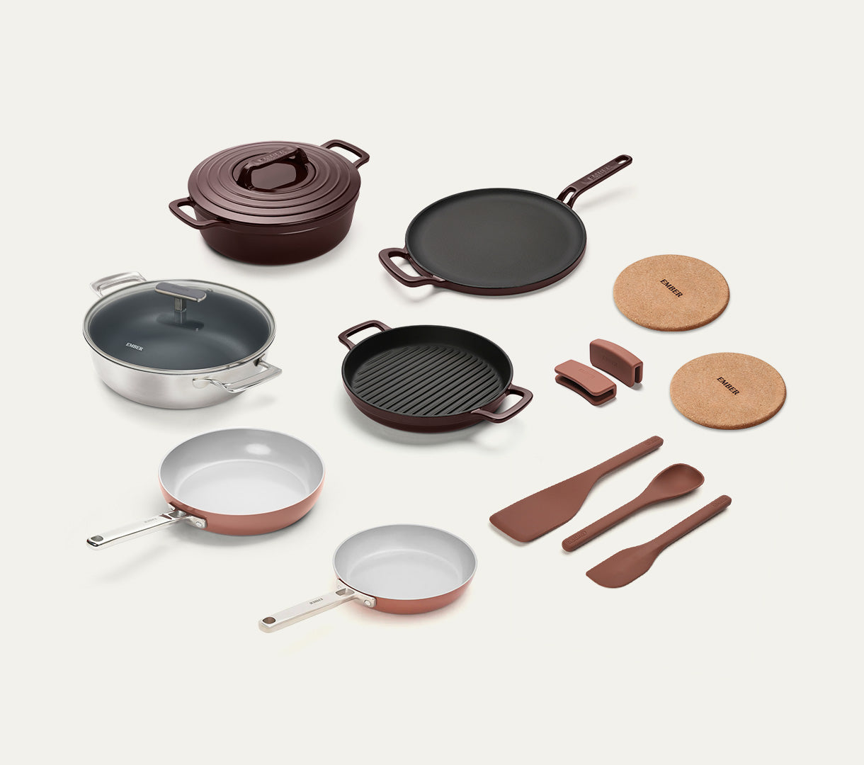 Complete Set - Pro - Terracotta - Wine