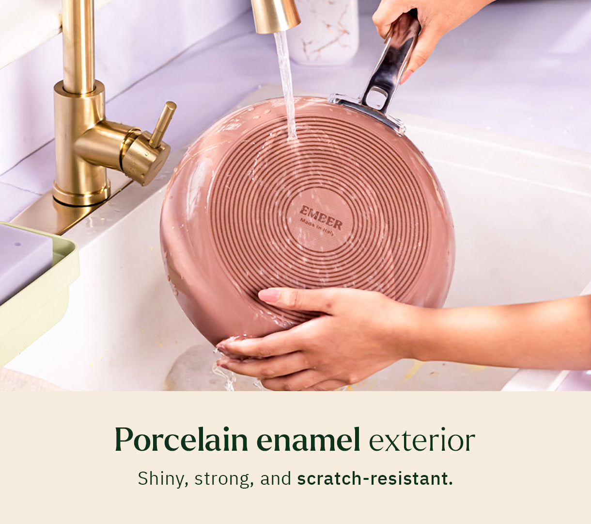 Frypan 24cm - Jaipur Terracotta