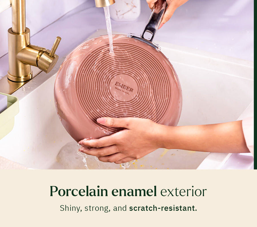 Everyday Cookware Trio (with storage) - Jaipur Terracotta
